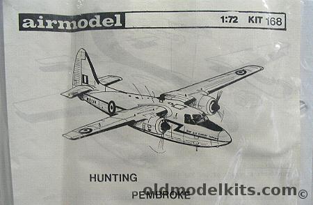 Airmodel 1/72 Hunting Pembroke (Prince) - Bagged, 168 plastic model kit